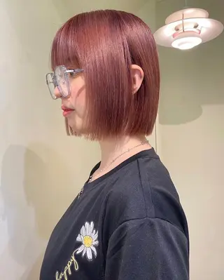 ミディアム ボブパーマ無料 /yuukiのヘアスタイル