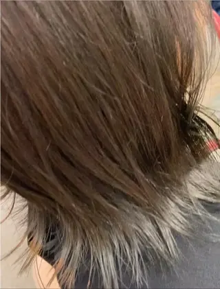 ミディアム カラー 田牧 みゆきのヘアスタイル