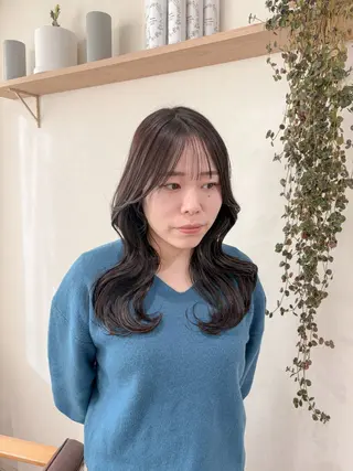 セミロング cut/nail ▫️イチカ🌻のネイルデザイン