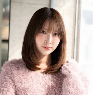 ミディアム 黄金比の似合わせ /吉祥寺 /kokiのヘアスタイル