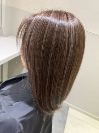 ミディアム 大阪 美容師 林のヘアスタイル