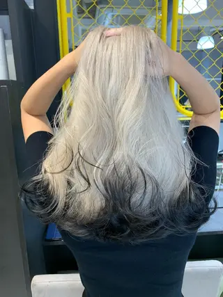 セミロング カラー Giselハヤシ ケンタのヘアスタイル