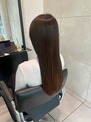 ロング 梅田美容室 SPADICユヅキ♠のヘアスタイル