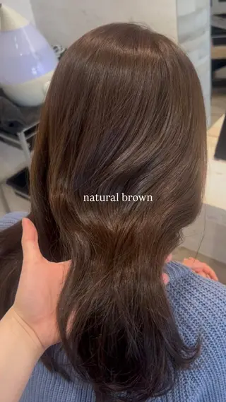 ミディアム 田中 千尋のヘアスタイル