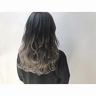 ロング カラー 荒木 拓也のヘアスタイル