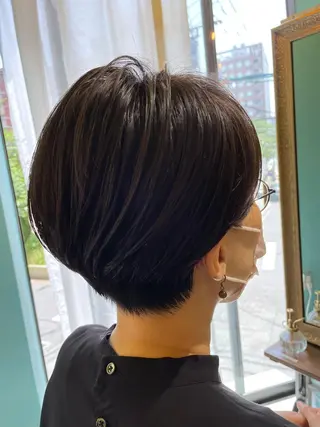 ショート 末石 智のヘアスタイル