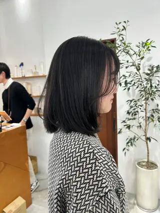 ミディアム カラー miyu/御器所 OORRY.etwaのヘアスタイル
