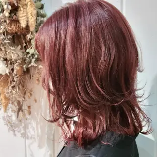 ミディアム ayako 　☆のヘアスタイル