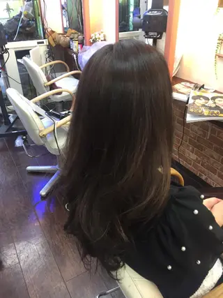 ロング カラー 桧山 真のヘアスタイル