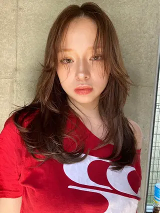 ロング カラー SALT WATER所属・🤎𝐌𝐚𝐨⌇ お悩み解決美容師🤎のヘアスタイル