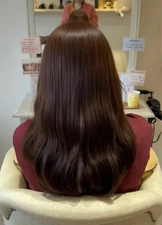 カラー yumi/ nook.【ヌーク】のヘアスタイル