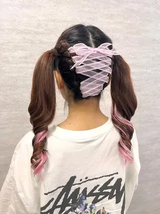 ヘアアレンジ 鈴木 芽香のマツエク・マツパデザイン