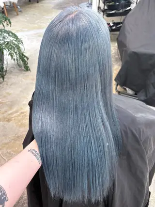 ロング カラー ハイトーンカラー/ miyuuのヘアスタイル