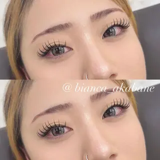 マツエク・マツパ Bianca 赤羽 アヤノのマツエク・マツパデザイン