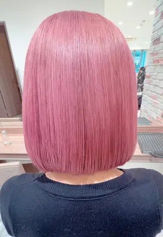 ショート カラー 【複雑履歴ブリーチ】 中村　玲仁のヘアスタイル