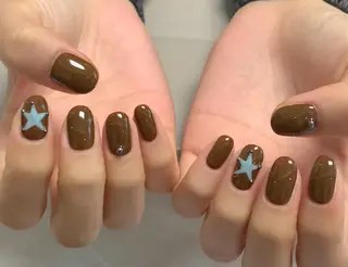 ネイル By moonネイル 🌷ワンホン/韓国風のネイルデザイン