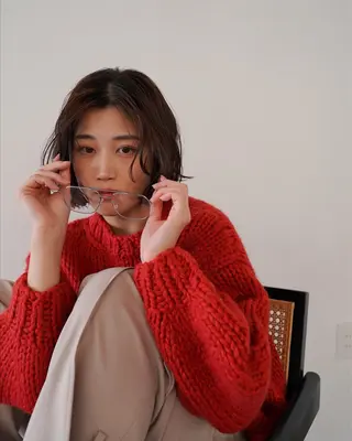 ショート パーマ さとう あやかのヘアスタイル