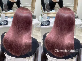 ロング カラー 菅村 緋莉🎀ガーリーヘアのヘアスタイル