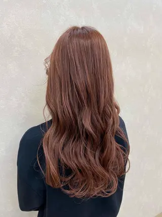 ロング カラー full bloom所属・宮﨑 舞のヘアスタイル