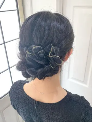 ヘアアレンジ uros.中目黒 moekaのヘアスタイル