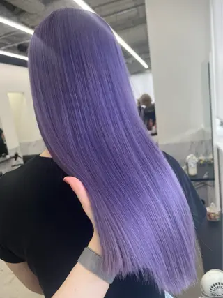 カラー 名古屋栄/ 複雑履歴   リカのヘアスタイル