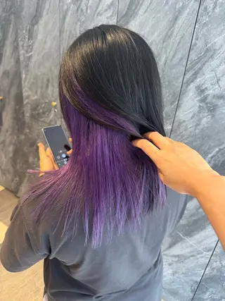 カラー 服部 路代のヘアスタイル