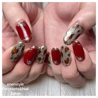 ミディアム ネイル 👑enen style👑のネイルデザイン