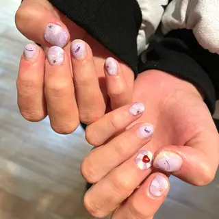 ネイル 新井 ひなののネイルデザイン