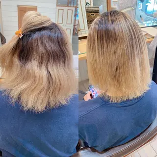 美髪ヘア💛 TOMOMIのヘアスタイル