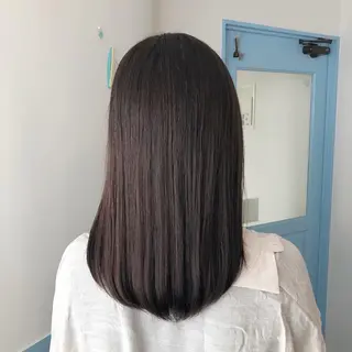 ミディアム つばた みゆ🦋のヘアスタイル