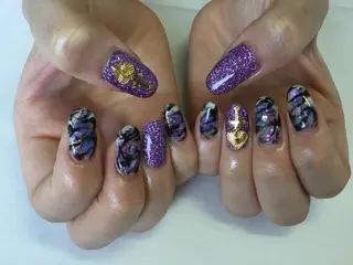 ネイル 💎🐰 saki. m 🐰💎のネイルデザイン