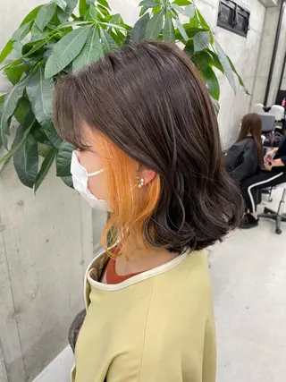 ショート 手島 カミラのヘアスタイル