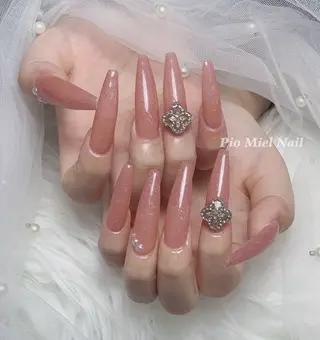 ネイル HANA 長さだしのネイルデザイン