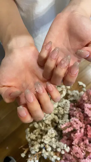 ネイル crystal ⭐︎ colorのネイルデザイン