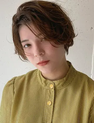 ショート カラー Amie北千住 【REN】のヘアスタイル