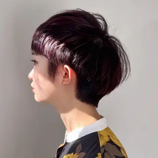 ショート レイヤー/ショート ボブ/ルミナ🔆のヘアスタイル