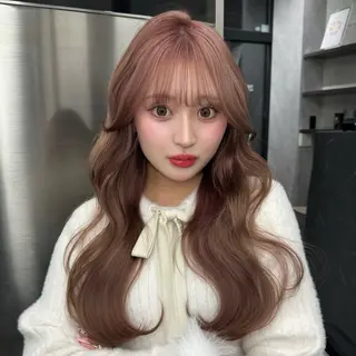 ロング 𝐥𝐚𝐲𝐞𝐫 韓⛓️ ブリーチのヘアスタイル