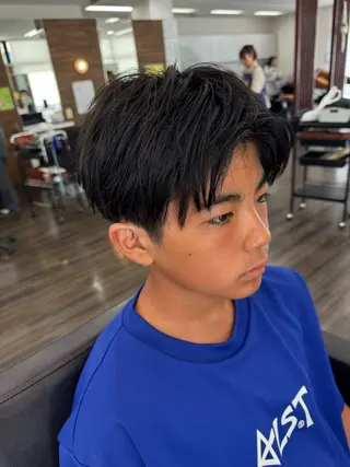 メンズ キッズ 野原 姫菜のヘアスタイル