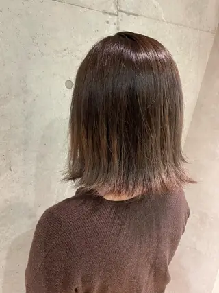 カラー 坂野 結子のヘアスタイル