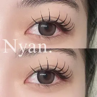 マツエク・マツパ Nyan. 【桜川】のマツエク・マツパデザイン