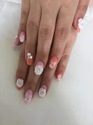 ネイル 💎🐰 saki. m 🐰💎のネイルデザイン