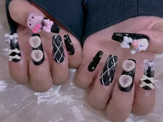 ネイル 長さだし専門店 M2　rikaのネイルデザイン