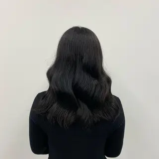 ロング カラー 💕コテ巻き風パーマ 💕KEIYA 💕のヘアスタイル