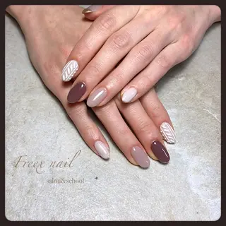 ネイル freex nail /ニュアンス/個性派のネイルデザイン