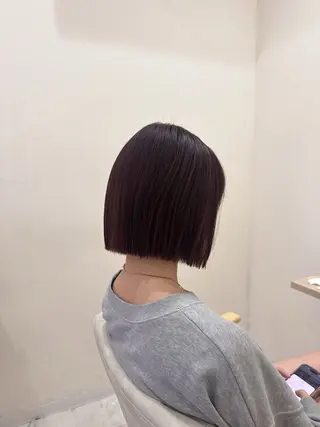 ショート カラー 🫧ショート・ボブ・ 似合わせ🫧井上歩のヘアスタイル