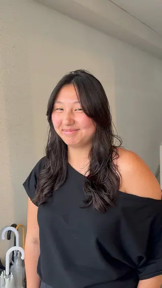 ロング 🪞表参道パーマ Nikachi🪞のヘアスタイル