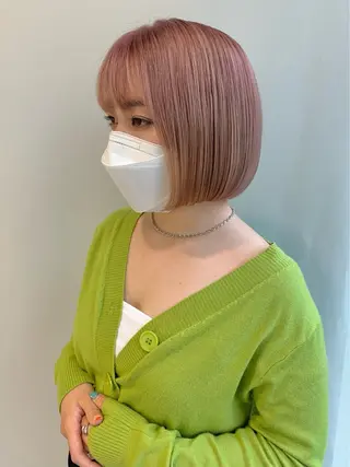 ミディアム カラー 似合わせ⌇お洒落 カット⌇平野あみのヘアスタイル