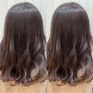 ロング カラー Snaly カラー特化ページのヘアスタイル