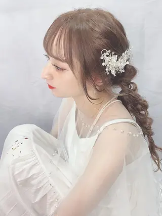 ロング 🩵ララモアナ nazu🩵のヘアスタイル