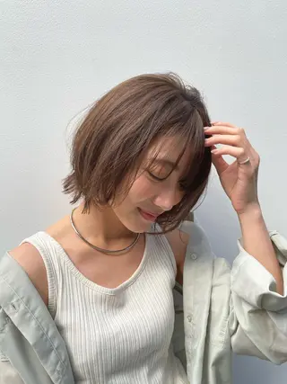 ショート 🍃透明感スタイル yu-ka🍃のヘアスタイル